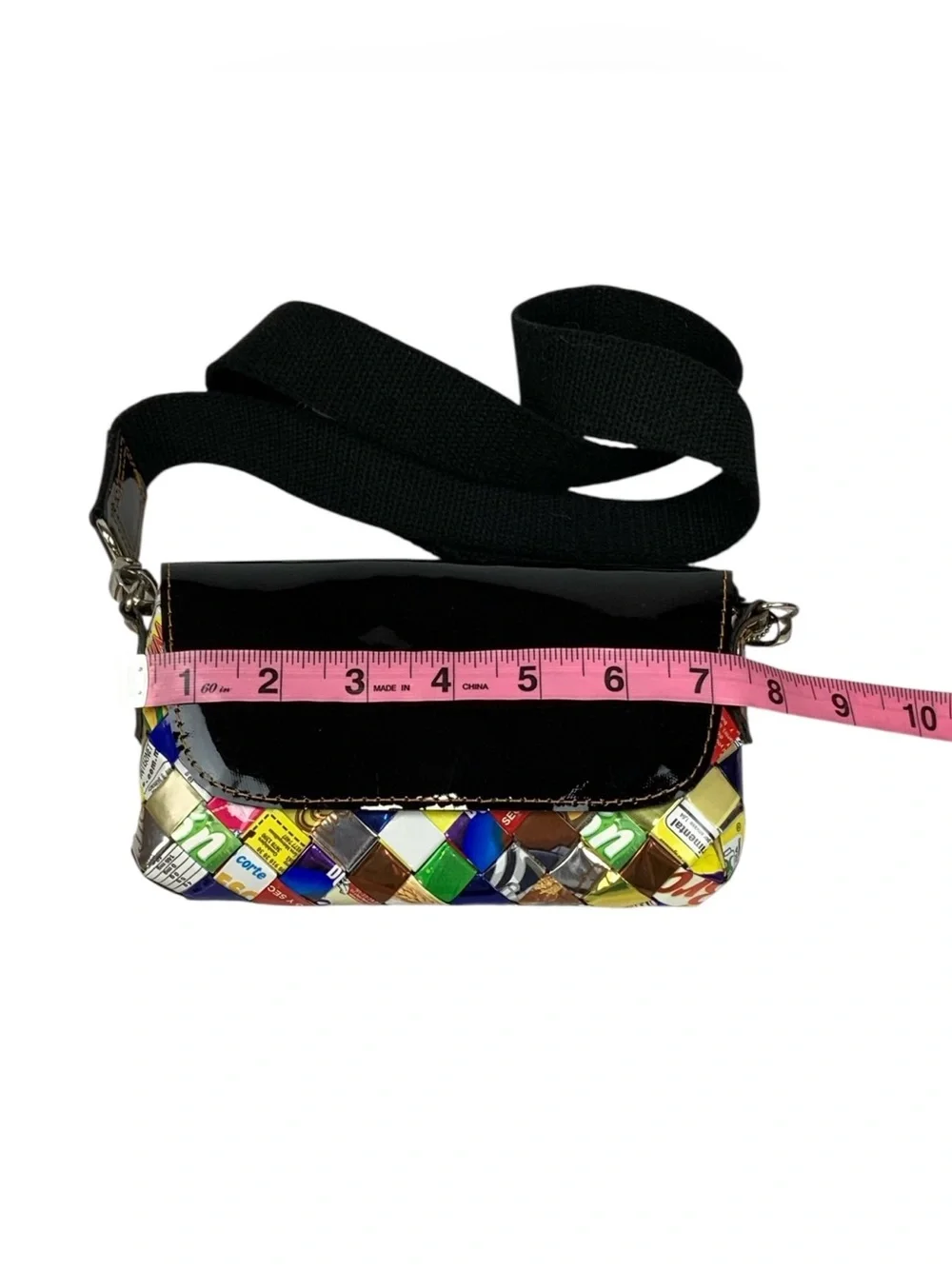 Nahui Ollim Patent Handbag